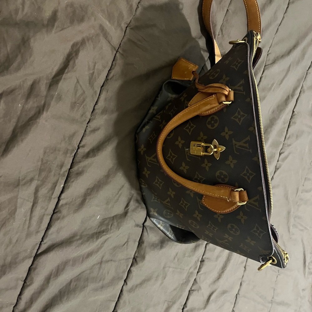 Louis Vuitton Monogram Flower Zipped Tote MM